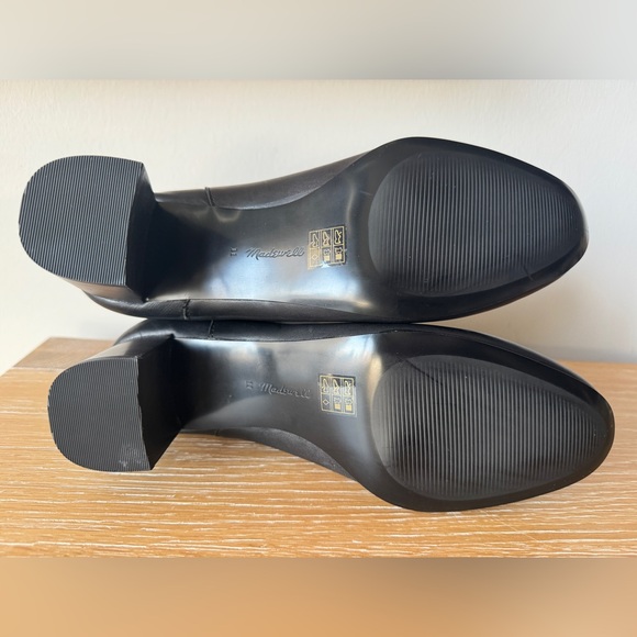 NIB! MADEWELL Women’s The Sylvia Chelsea Boot in True Black Leather Size 11 - Picture 6 of 15